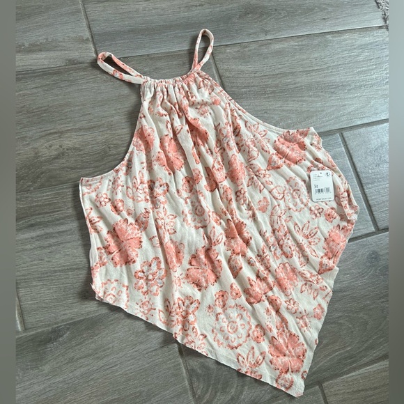 Free People Pink Floral Daisy Tank Top - Picture 5 of 10